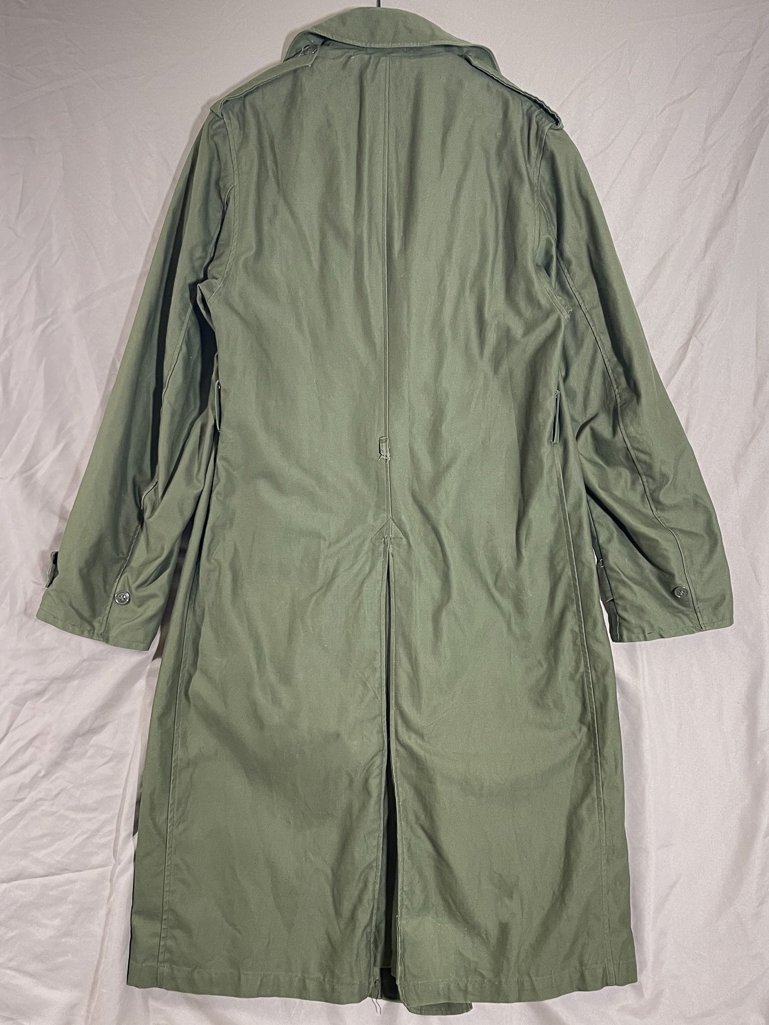 Repaired 1960s Khaki Green OG-107 Overcoat (M's US Med Long)
