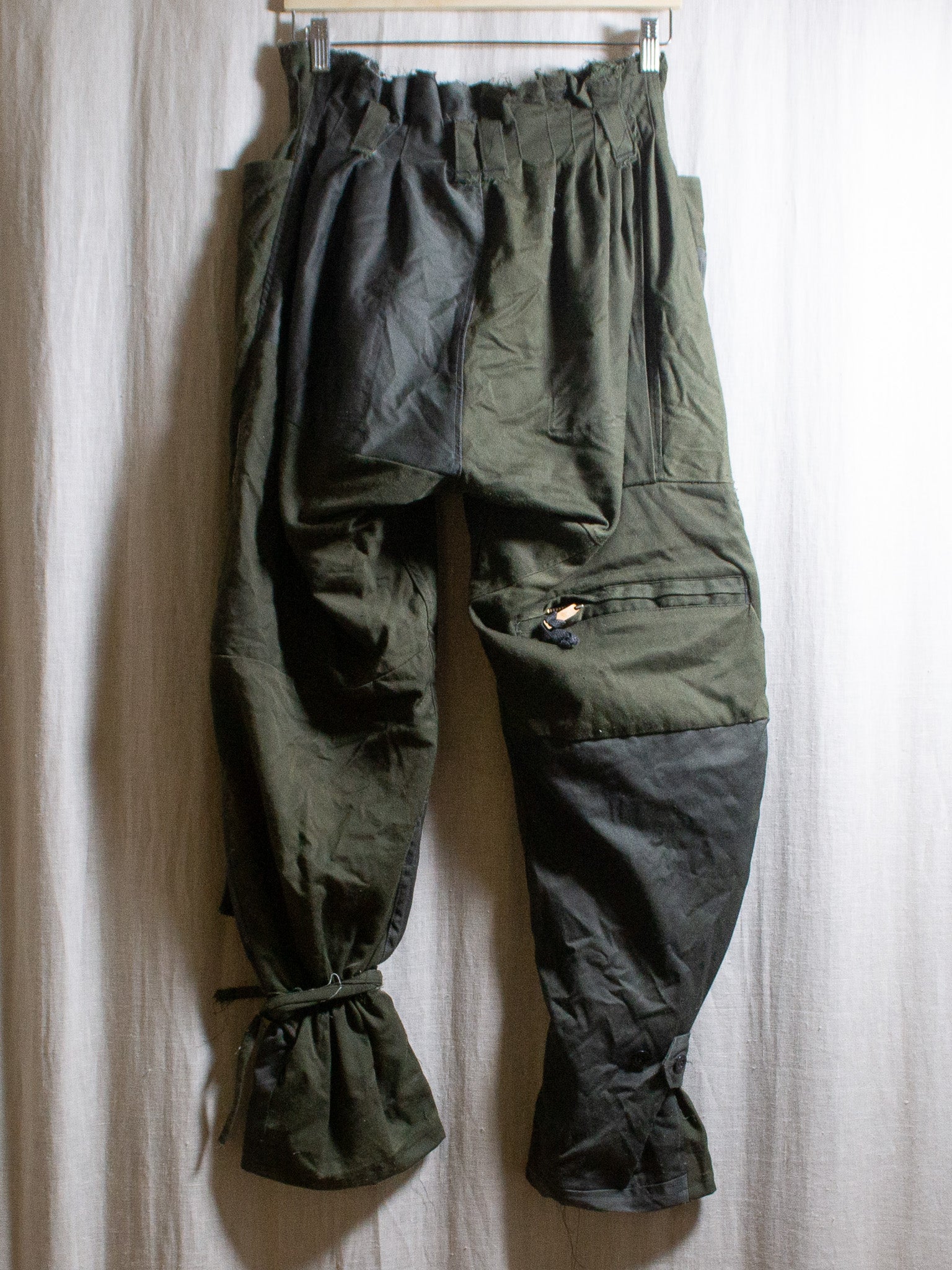 Reconstructed Drop-Crotch Bloomer Pants (F's US 6)