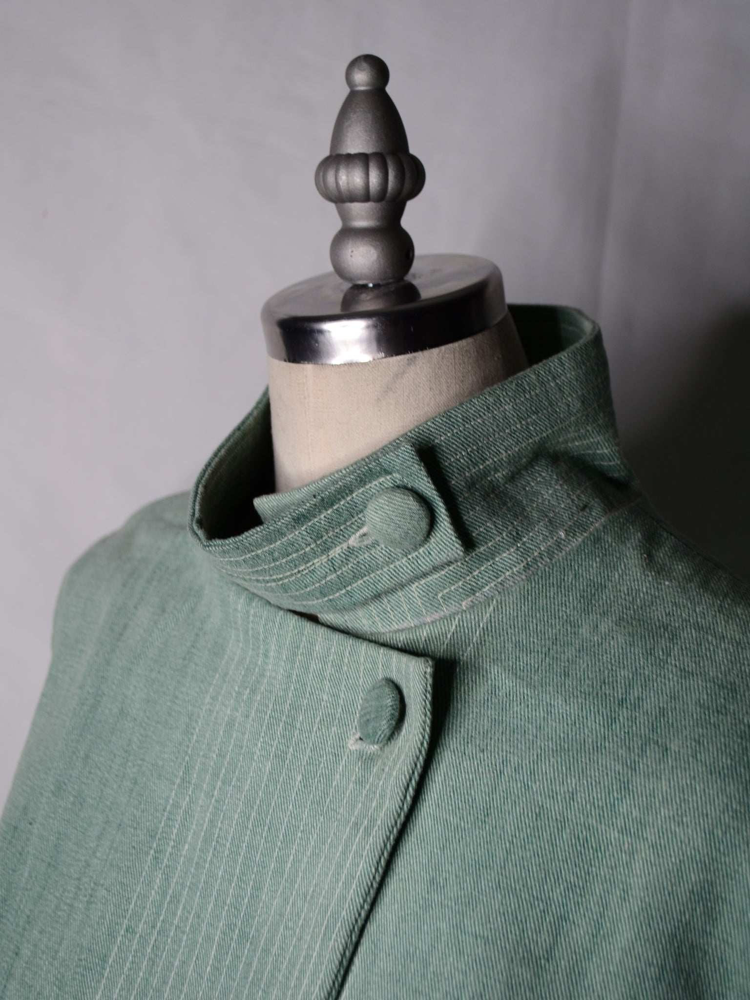 Copper Green Cropped Fencing Jacket (Women's US Small)