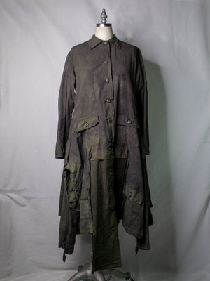 Reworked Four-Arm Military Dress (Women's US Small)