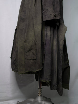 Reworked Four-Arm Military Dress (Women's US Small)