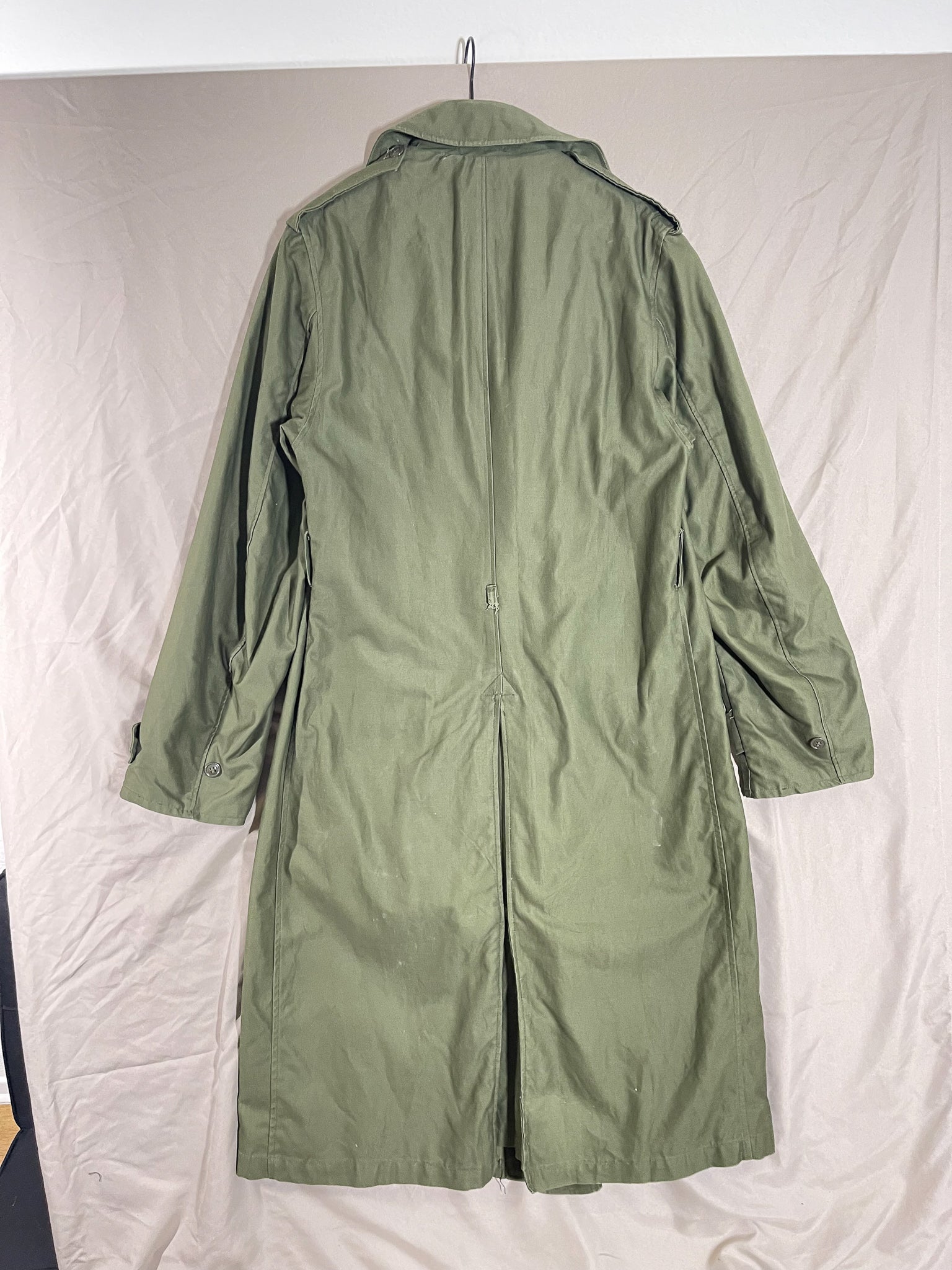 Repaired 1960s Khaki Green OG-107 Overcoat (M's US Med Long)