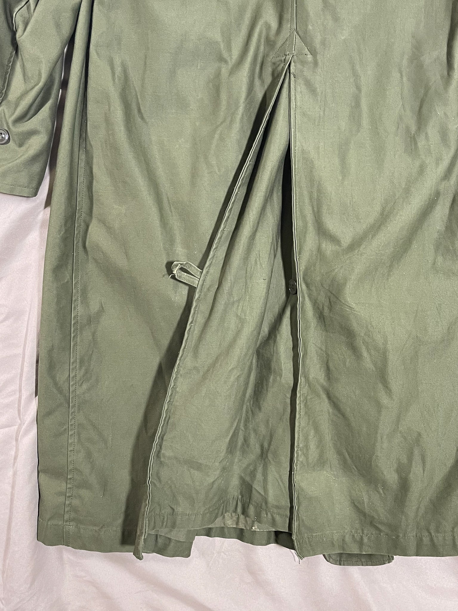 Repaired 1960s Khaki Green OG-107 Overcoat (M's US Med Long)