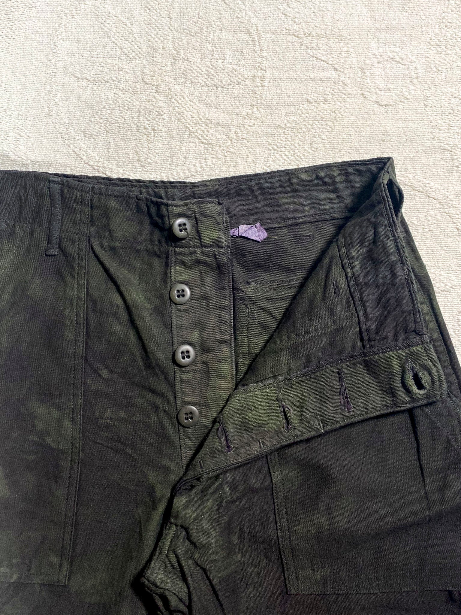 Overdyed 1960s Military Trousers (US 29x29)