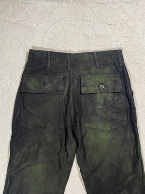 Overdyed 1960s Military Trousers (US 29x29)