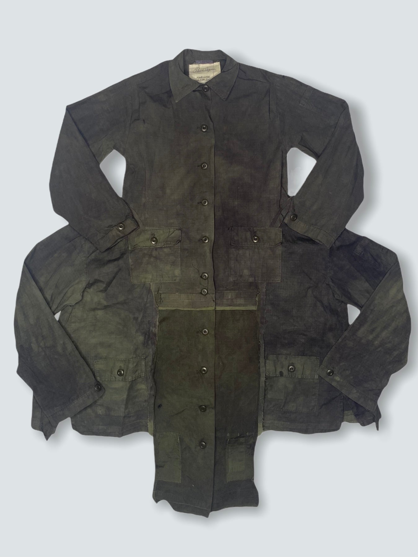 Reworked Four-Arm Military Dress (Women's US Small)